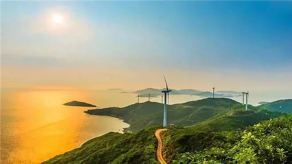 惠州惠东盐洲观音山风电场（风车、观音庵）