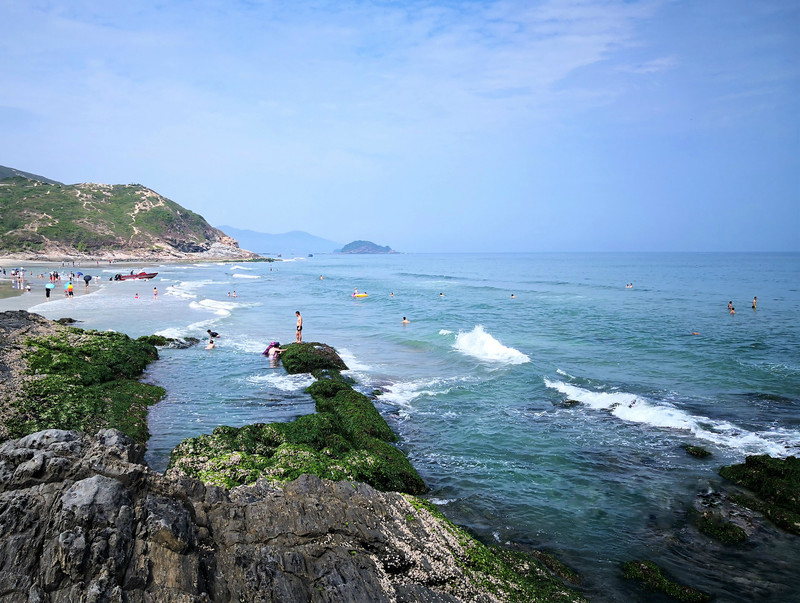 惠州惠东盐洲岛杨屋村沙滩